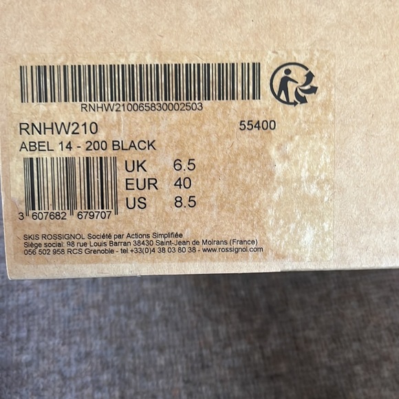 Rossignol Black Leather Sneakers - Picture 6 of 11